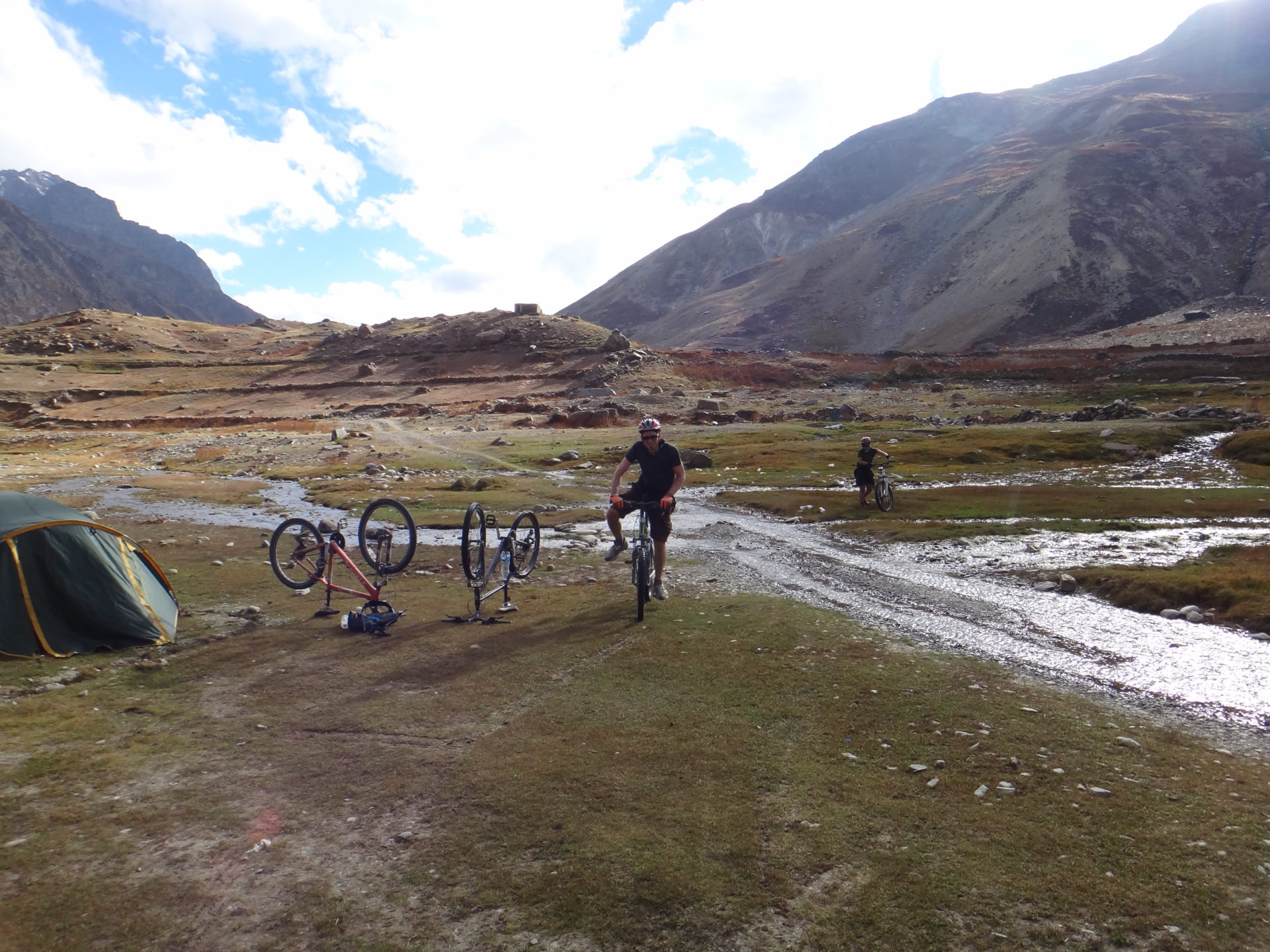 Camoing auf der Manali Leh Route