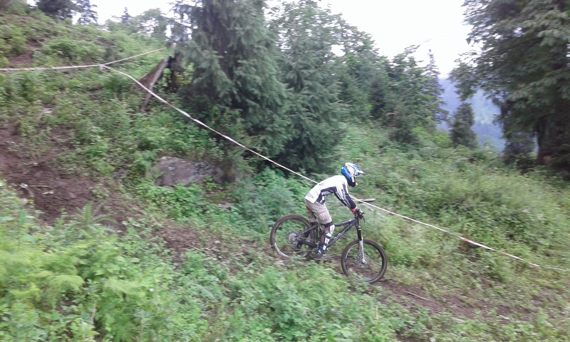das Downhill Rennen