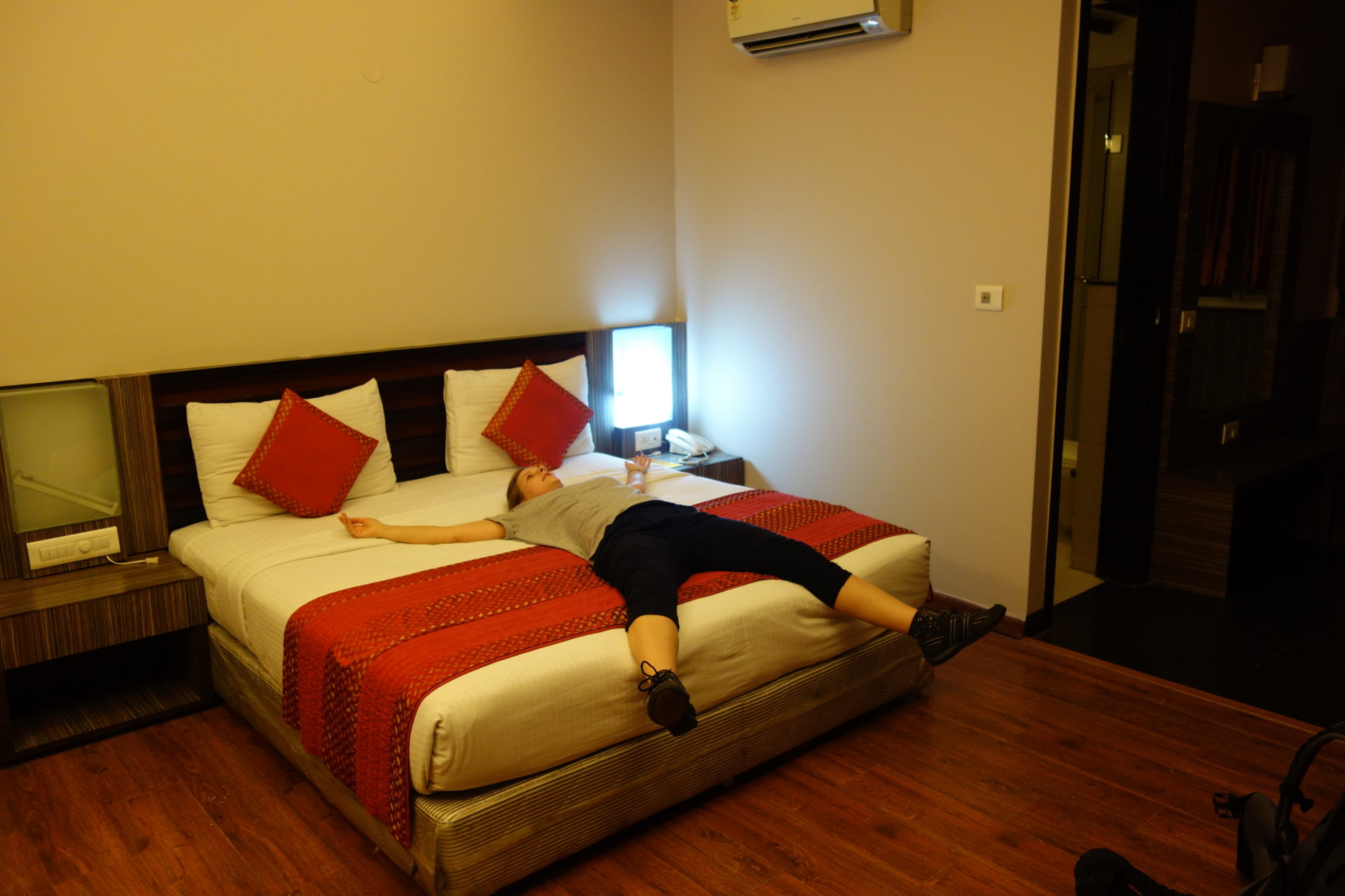 Endlich im Hotel