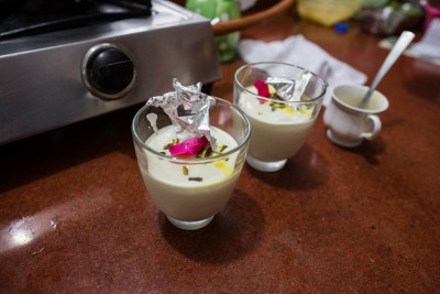 Leckere Safran Lassi