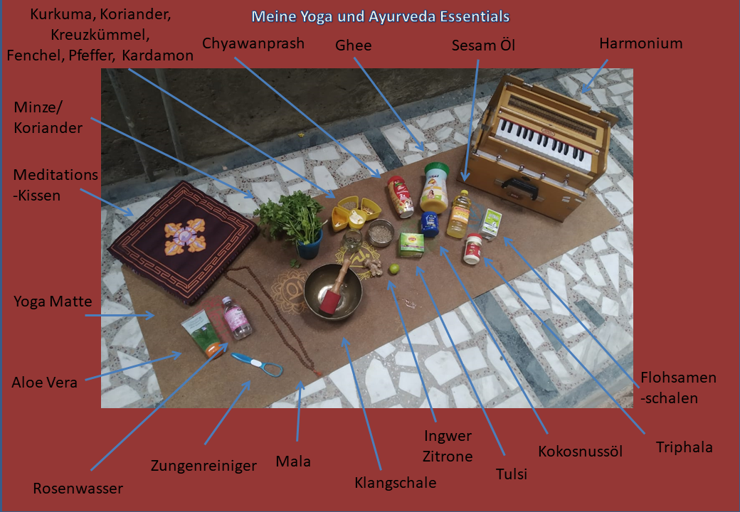 My Ayurveda and Yoga Tools